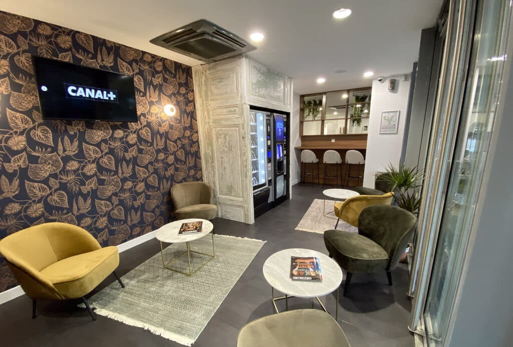 Espace lounge du club, Leaf Circle Lyon 6