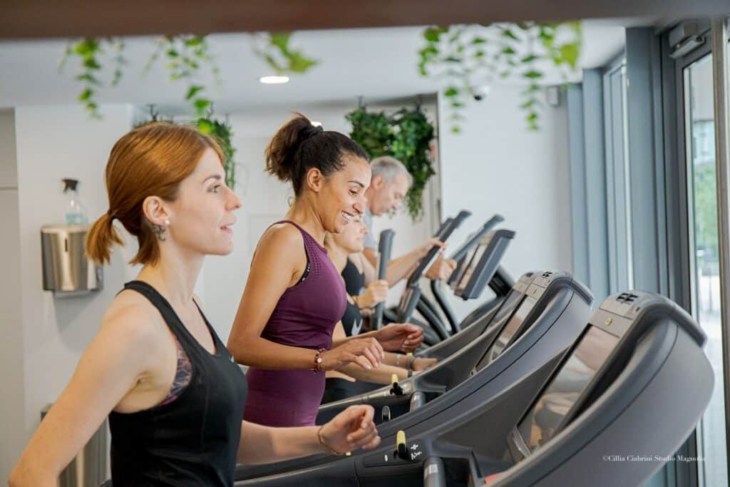 Espace cardio de l'Open Gym, Leaf Circle Lyon 6