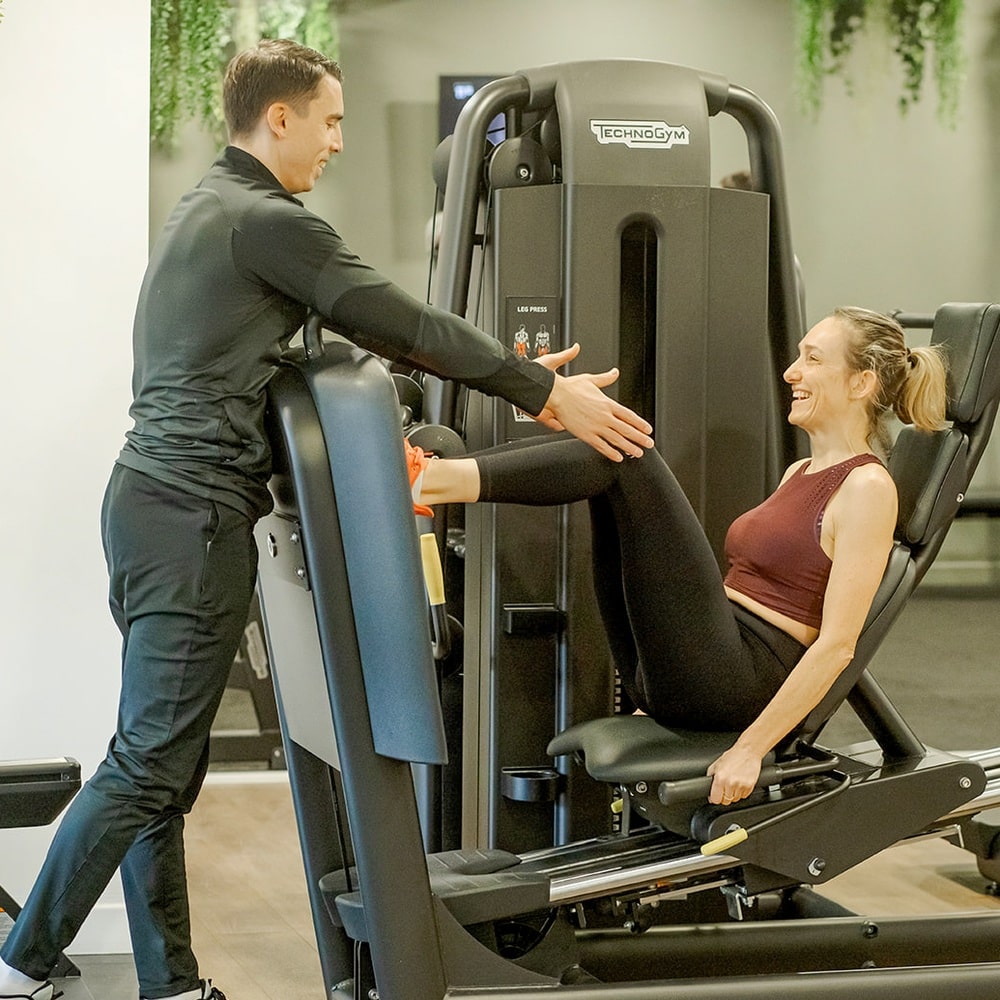 Coaching individuel sur machine au club Leaf Circle, Lyon 6