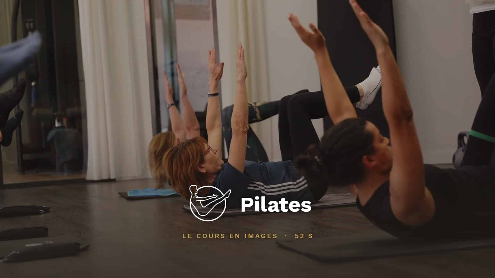 Pilates class at the Leaf Circle club, Lyon 6